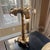 Mid-Century Modern Mid-Century Modern Gilt-Metal Palm Tree Table Lamp in the Style of Maison Jansen For Sale - Image 3 of 8