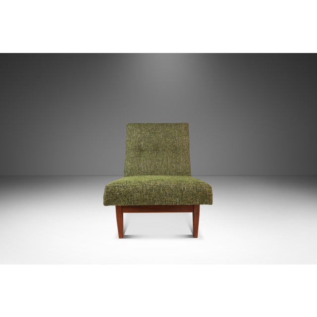 Introducing an incredibly rare "Slipper" chair attributed to the influential Milo Baughman for the lauded Thayer Coggin...