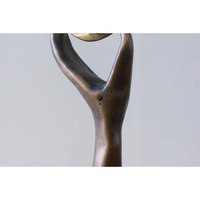 Eye of Perception Bronze Sculpture by Splady Art Studios For Sale - Image 6 of 7