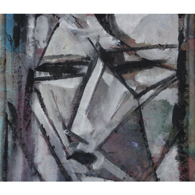 Florentine School Artist, Hidden Portraits XXI, 1990s, Acrylic on Canvas, Framed For Sale - Image 6 of 10