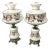 Mid Century Hurricane Lamps- A Pair For Sale