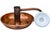 Mid 20th Century Handmade Americana Copper Candleholder With Ceramic Top For Sale In New York - Image 6 of 8