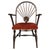 Brown Antique Arts and Crafts Windsor Carver Chair, 1890 For Sale - Image 8 of 8