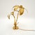 1970s Vintage Italian Brass Palm Tree Table Lamp, 1970 For Sale - Image 5 of 11