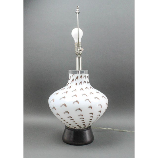 Waterford Waterford Crystal Evolution Ice Age Table Lamp For Sale - Image 4 of 10