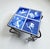 Vintage Delft Blue Tile Side Table, 1960s For Sale - Image 6 of 13