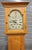 American Late 20th Century David T. Smith Tiger Maple Tall Case Clock Grandfather Clock Ohio Benchmade For Sale - Image 3 of 15
