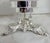 Late 20th Century Sterling Silver & Glass Centrepiece from Hugh Crawshaw, 1995 For Sale - Image 17 of 18