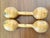 American 1920s Antique a.g. Spalding & Bros. Wooden Dumbbells - Pair For Sale - Image 3 of 3