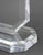 Modern Acrylic and Chrome Octagonal Table Lamp For Sale - Image 9 of 9