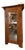 Arts & Crafts Liberty Style Oak Mission Armoire Hand Hammered Copper Accents For Sale