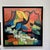 1970s Oswaldo Guayasamin Original Painting on Canvas For Sale - Image 4 of 17