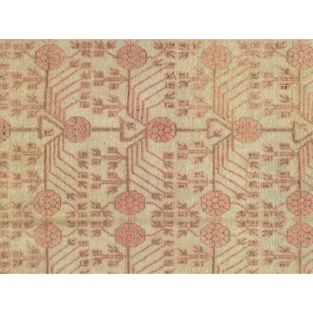 Antique Khotan rugs and carpets were produced in small villages of Eastern Turkestan, which today is a part of the...