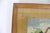 1930s Vintage Framed Crewel Embroidery Art Cottage and Flowers For Sale - Image 5 of 11