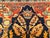Vintage Persian Kashan Pictorial Rug, Hand-Knotted Wool, Floral Vase Pattern, Navy & Red, 2x2 For Sale - Image 11 of 15