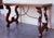Early 20th Century Spanish rectangular coffee table with lyre Legs and marquetry top For Sale - Image 4 of 18