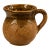 Vintage Mid-Century Mini Studio Pottery – Handmade Brown / Golden Drip Glaze Stoneware For Sale
