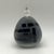 Glass Jim Grant Black Cameo Glass Perfume Bottle (Signed and Dated, Handmade Art Glass, Vintage 1983) For Sale - Image 7 of 15