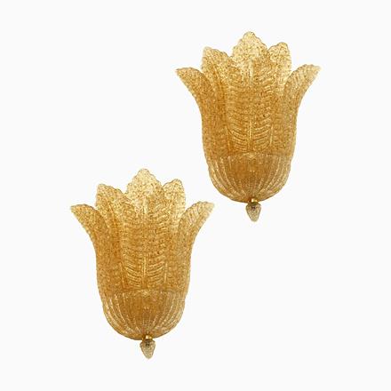 Murano Glass Sconces by Simoeng, Set of 2 For Sale - Image 11 of 11