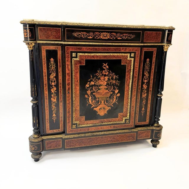 Antique Napoleon III French Sideboard For Sale - Image 5 of 9