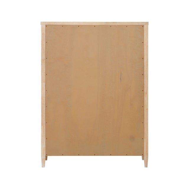 2020s Bristol Park Whitewashed Oak Wood Chest For Sale - Image 5 of 9