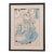 Vintage Authentic Japanese Woodblock Print For Sale