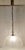 Vintage Ceiling Lamp with Ribbed Ice Glass Shade from Sische-Leuchten, 1982 For Sale - Image 9 of 9