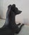 Antique Cast Iron Resting Whippet Greyhound Hearth Statue For Sale - Image 9 of 17