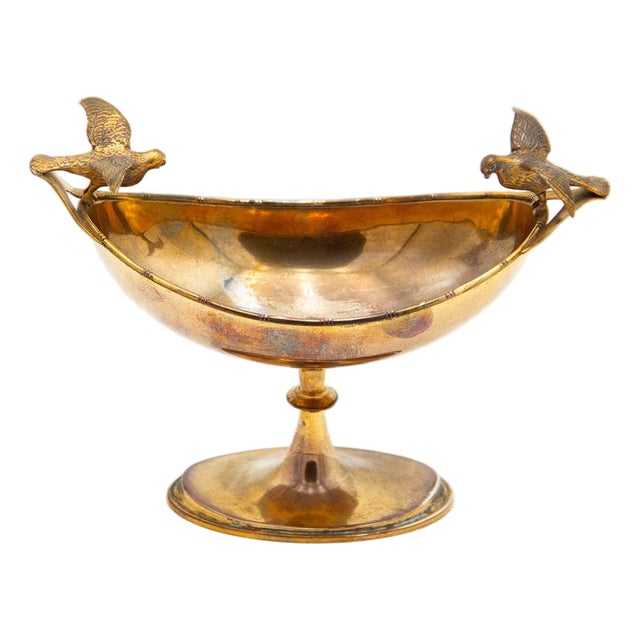 Silver-Gilded Gravy Boat For Sale