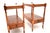 Brown Georgian Inlaid Yew Wood Side Tables, 1930, Set of 2 For Sale - Image 8 of 11