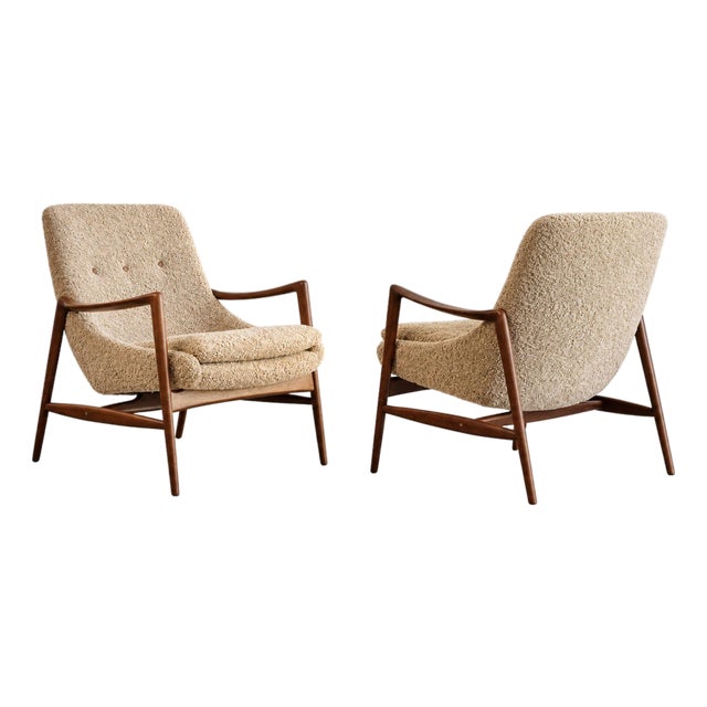 Set of Lounge Chairs by Rolf Rastad and Adolf Relling, Norway, 1950s For Sale