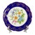 Gilt and Cobalt Blue Porcelain Plate from Limoges Rehausse Main, France, 1920s For Sale - Image 12 of 12