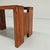 Vintage Walnut Coffee Table and Stool, 1970s For Sale - Image 12 of 18