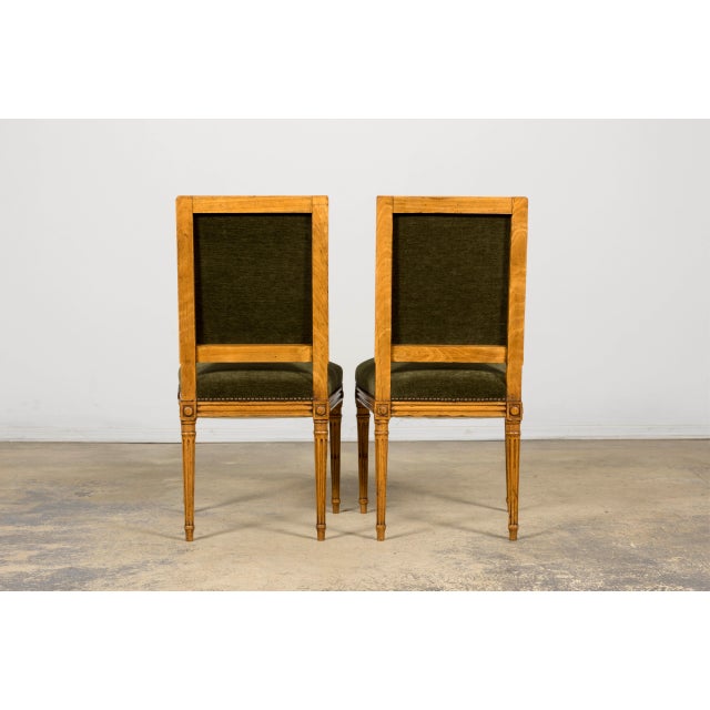 Set of 10 Late 19th Century French Louis XVI Fruitwood Dining Chairs For Sale - Image 18 of 18