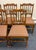 English Late 20th Century Pennsylvania House Solid Cherry Dining Chairs - Set of 5 For Sale - Image 3 of 12