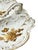 Vintage French Porcelain Shell Form Serving Dish With Gold Rose Decoration For Sale - Image 11 of 11