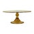 Art Deco Amber Cake Stand in Pressed Glass, 1930s For Sale - Image 10 of 14