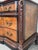1900s Venetian Baroque Commode Chest of Drawers in Burl Walnut with Ebonized Det For Sale - Image 12 of 18