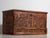 Antique Brown Trunk with Floral Motifs, 1920s For Sale - Image 6 of 18