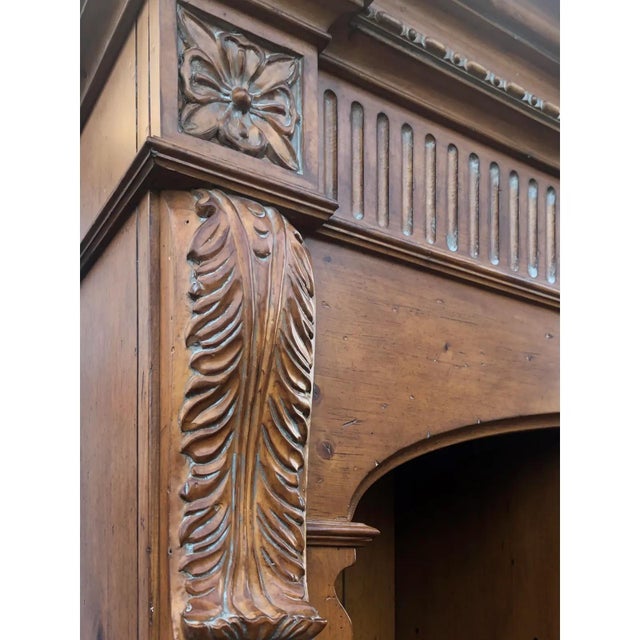 Ethan Allen Townhouse Collection Arched Bookcase For Sale In New York - Image 6 of 8