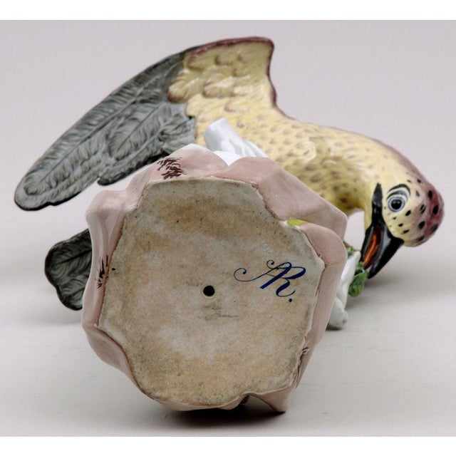 Late 19th Century Dresden Porcelain Bird For Sale - Image 5 of 7