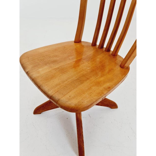 Bauhaus Swivel Office Chair in Wood by Sedus, 1930s For Sale - Image 18 of 18