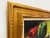 Vintage Still Life With Peppers Oil on Board Signed For Sale - Image 12 of 12