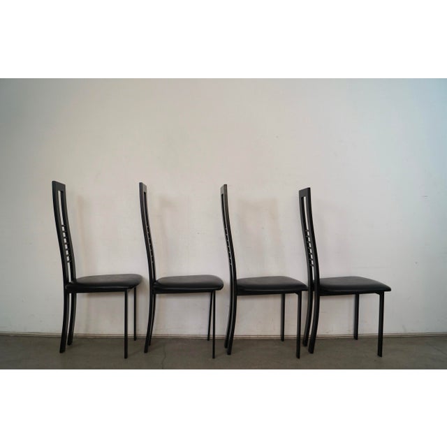 1980s 1980’s Postmodern Canadian Dining Chairs - Set of 4 For Sale - Image 5 of 12