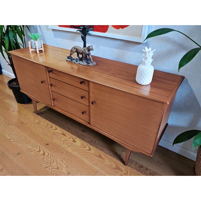 Mid-Century Walnut Sideboard by Alfred Cox, 1950s For Sale - Image 12 of 18