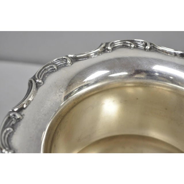 Vintage Victorian Silver Plated Trophy Cup Urn Champagne Chiller Bar Ice Bucket For Sale - Image 9 of 16