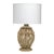 Jute Urn Table Lamp For Sale