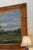 Wood Traditional Pastoral Landscape Oil Painting in a Rustic Pine Frame / English Country Side Scene For Sale - Image 7 of 7