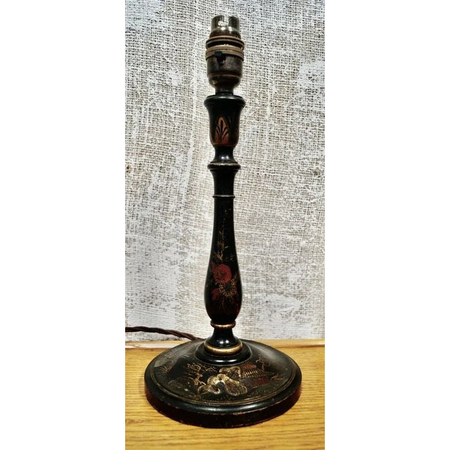 Antique Chinoiserie Table Lamp, 1900s For Sale - Image 6 of 6
