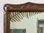 “Cabin Fern" Green Abstract Art in Antique Frame, Transitional Living Room Art by JTS For Sale - Image 10 of 11